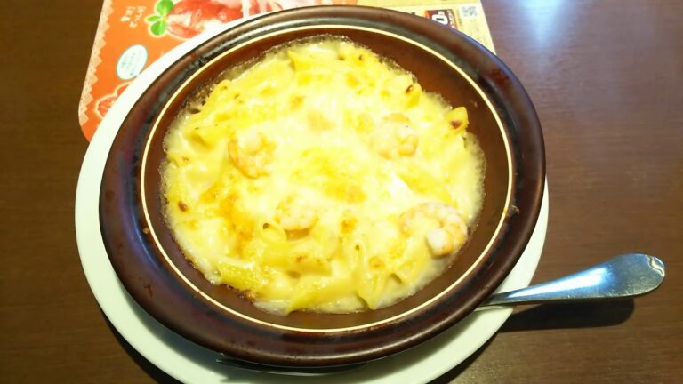 デニーズ 3種チーズの海老グラタン
