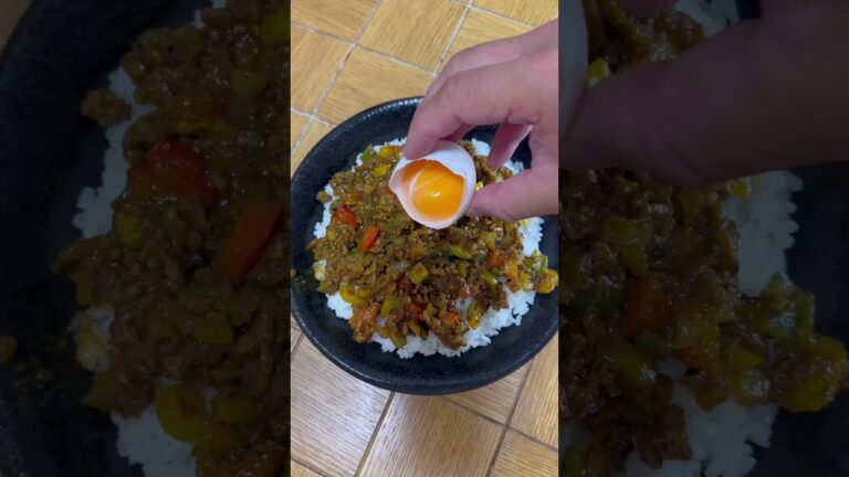 【初夏のレシピ】夏野菜たっぷりのスパイシーキーマカレー