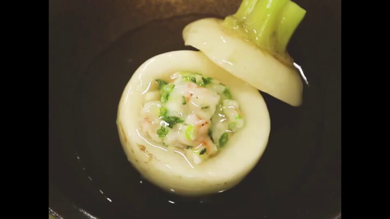 器ごと食べれる かぶのくりぬき煮