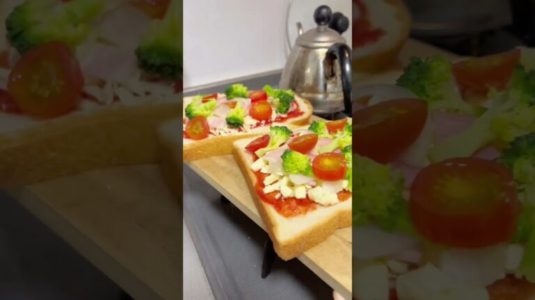 時短ピザトースト｜Pizza toast #shorts