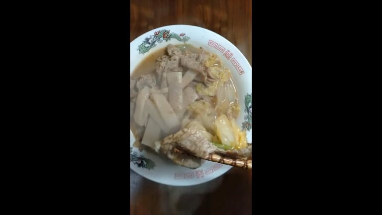 Ramen.0157杯目/豚白菜ニンニク炒め醤油とんこつ/Garlic-soy pork & Nappa cabbage/Noodle 献立ネタ Tokyo