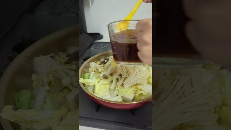 白菜と豚肉のうま煮！寒い冬におすすめのおつまみ！【日本酒好きが作るおつまみ100選】【白菜と豚肉のうま煮】 #おすすめ日本酒