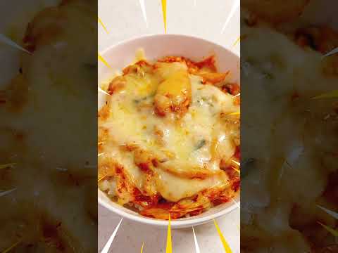 【時短料理】チーズとキムチの相性抜群！チーズキムチ丼！#shorts