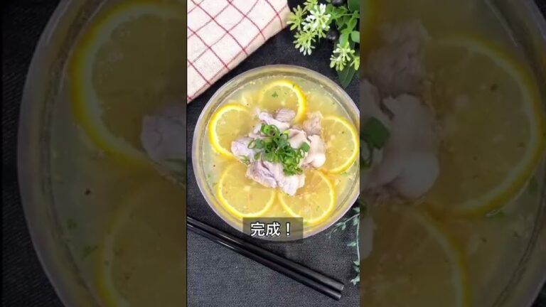 サッポロ一番で作る！冷製ぶたねぎ塩レモンそば