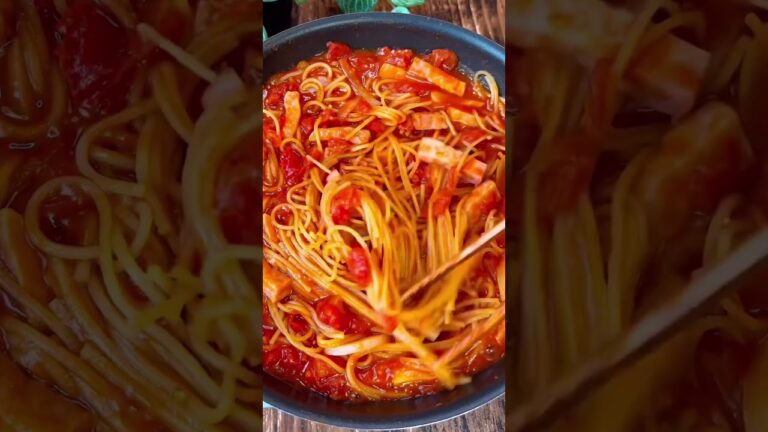 トマトクリームパスタ