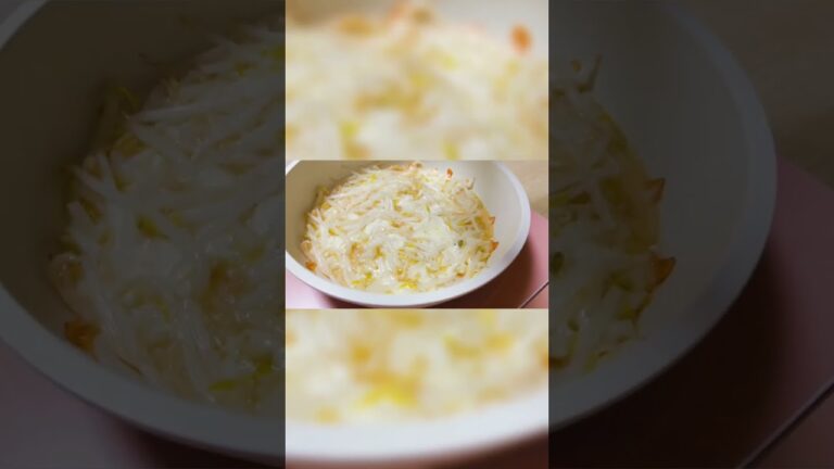 もっちり！もやしチヂミ #ダイエット #節約 #簡単レシピ