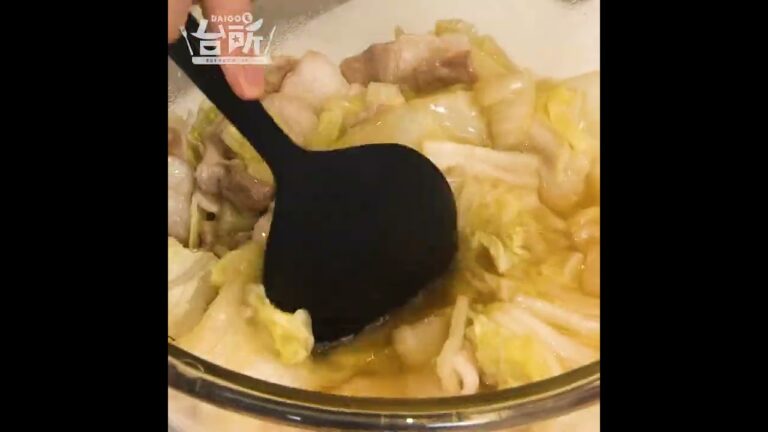 【DAIGOも台所】レンジでとろとろ豚バラ白菜｜口の中で溶けちゃう♪