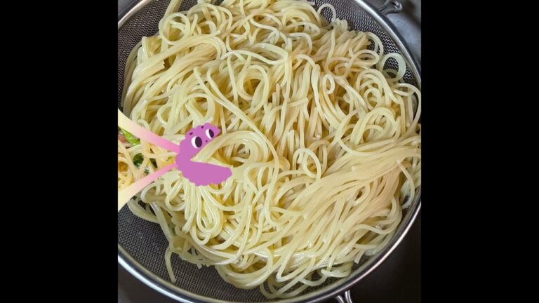 トマトとしらすの冷製パスタ　@milkyl.jkzk555