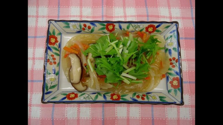 【季節の野菜レシピ〔冬野菜〕】『さばの冬野菜あんかけ』