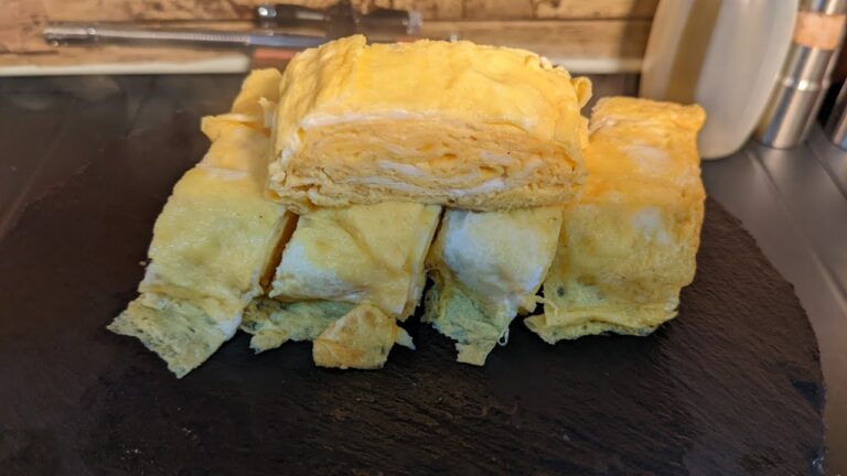 ホットサンドメーカーでだし巻き卵！　意外と巻きやすかった！Hot sandwich maker　Dashimaki tamago