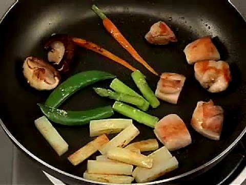 春野菜のグリル　レシピ動画