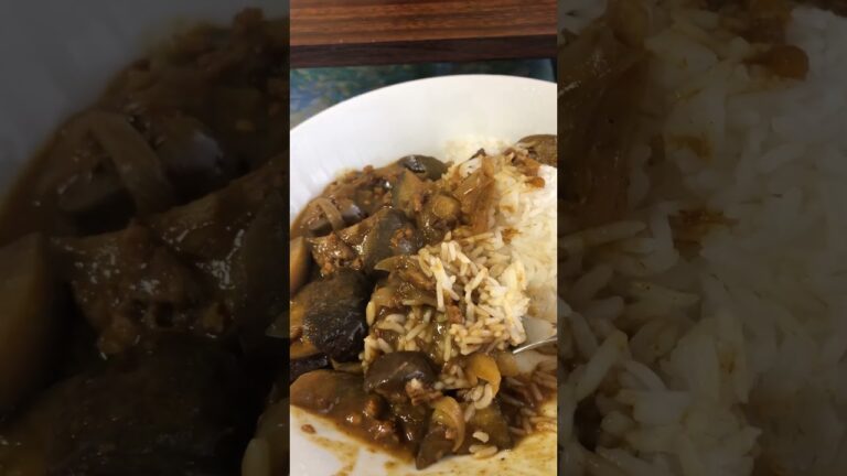 お茄子ごろごろ🍆夏野菜スパイスカレー🍛　#夏野菜レシピ  #カレー  #おうちごはん  #mayaちゃんねる