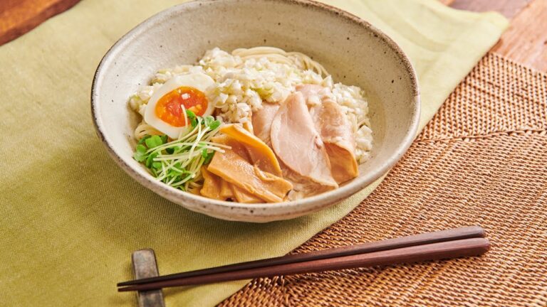 さっぱり ねぎ塩レモン混ぜそば