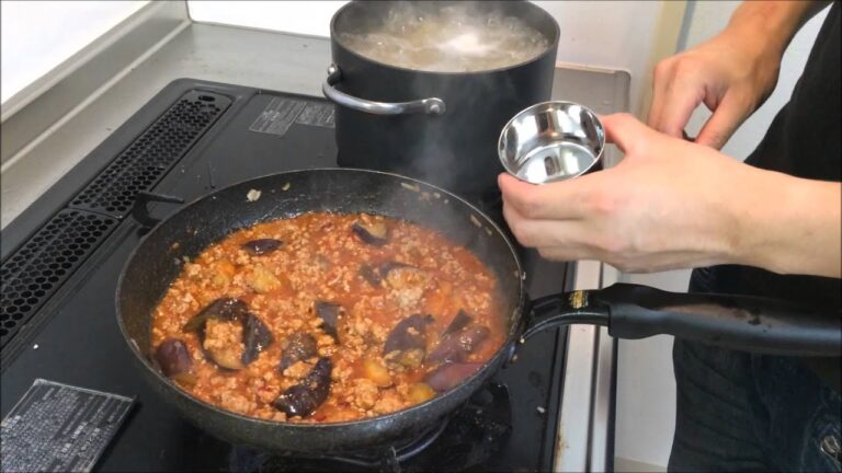 簡単ボロネーゼ　レシピ　Bolognese