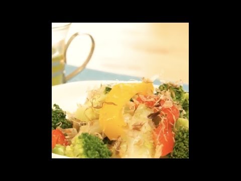 わさびで大人の味 ブロッコリーとツナの和風サラダ