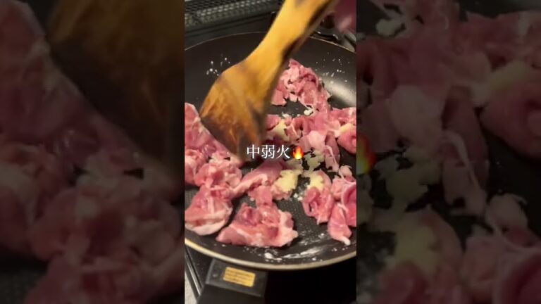 【包丁不要】夫が沼った塩にんにく炒め　#ワンパンレシピ