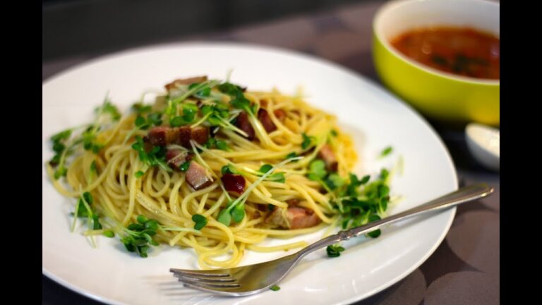 【KEN'Sキッチン第３弾】柚子胡椒のペペロンチーノ