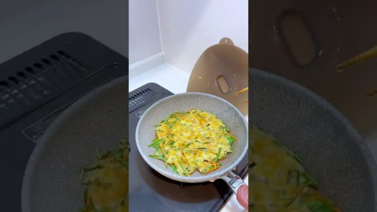 海鮮ニラチヂミ #shorts