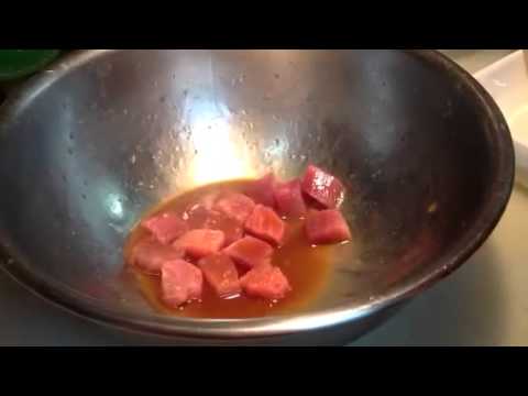 【グローバルキッチンサイゴン】マグロのポキ