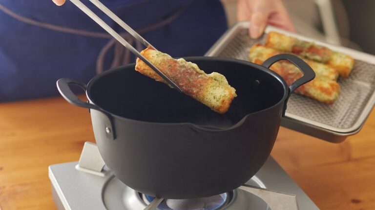 【ちくわの磯辺揚げ】aikata 鉄製揚げ鍋が一人暮らしにぴったりすぎた！