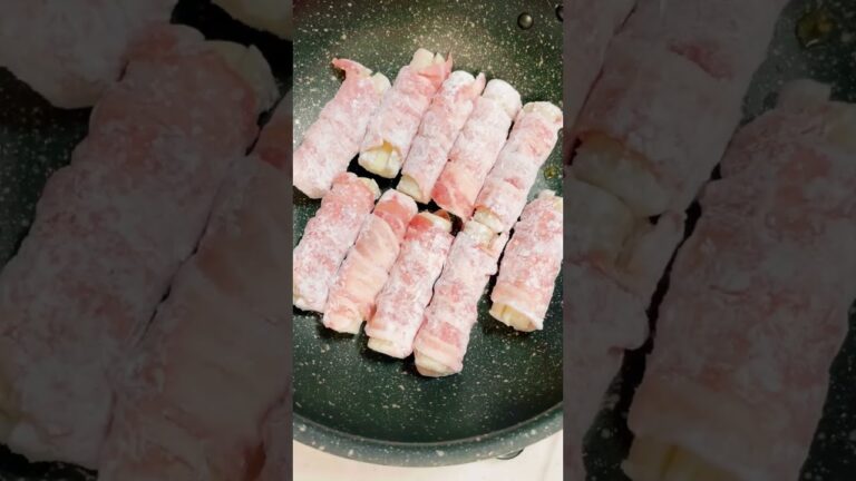 オフの日。肉巻きチーズちくわ