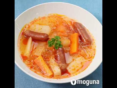 味しみ大根と春雨が格別のおいしさ ソーセージと大根の中華風ポトフー ｜ moguna[モグナ]