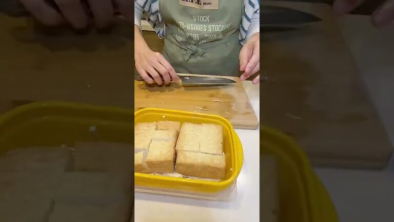 チンする厚揚げ❤︎5分でできる簡単福菜