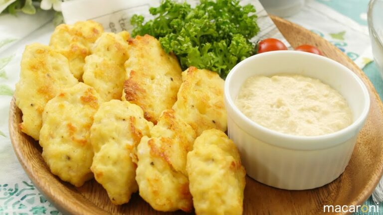 揚げずにヘルシー！ 豆腐 入り ふわふわ チキン ナゲット のレシピ 作り方