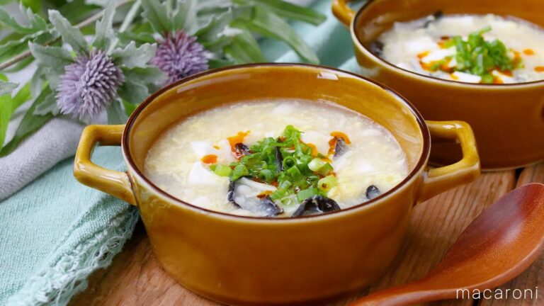 【酸辣湯（サンラータン）】すっぱくて辛くてクセになる！夜食にもおすすめ♪｜macaroni（マカロニ）