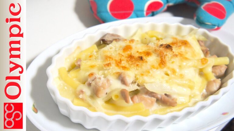 オリンピックの超簡単レシピ　チキンマカロニグラタンの作り方