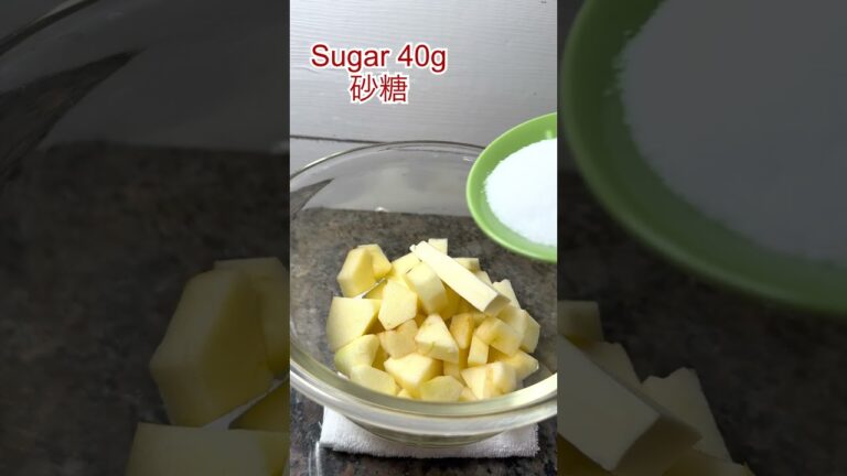 簡単すぎる爆速アップルパイ / Apple pie #shorts