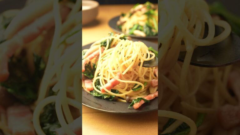 簡単なのに彼に褒められた『きのこ和風パスタ』