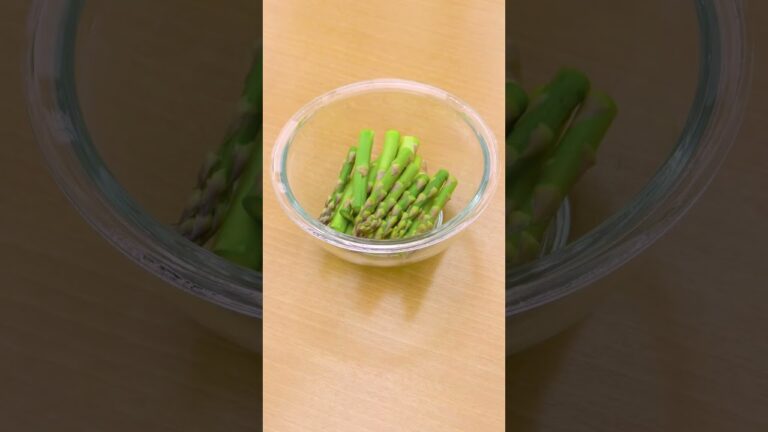 【おつまみに♪】無限アスパラの作り方 #Shorts