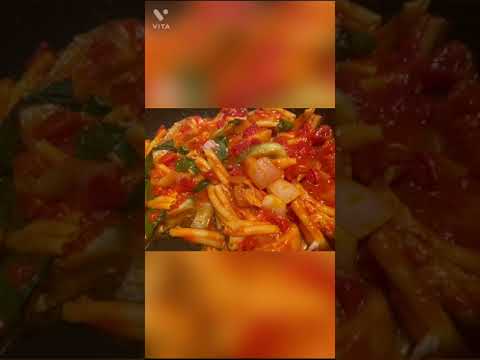 リド風　白茄子とツナのトマトソース