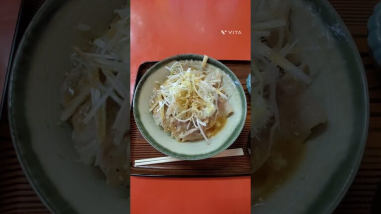 【北区豊島】中華料理第一楼 ねぎ豚丼