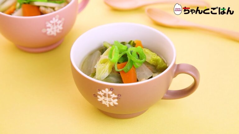 【動画レシピ】たっぷり冬野菜の温活スープ