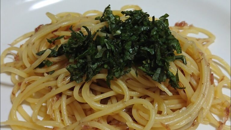 手作り梅紫蘇パスタ