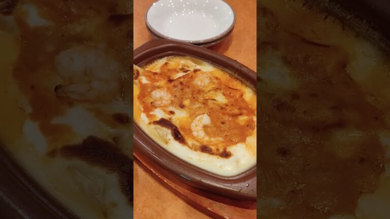 敢えてエビクリームグラタン#サイゼリヤ