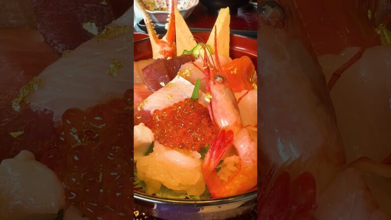 和倉温泉・能登海鮮丼みとね #海鮮丼 #和食 #能登半島 #sashimi #japan #sushi #food #seafood