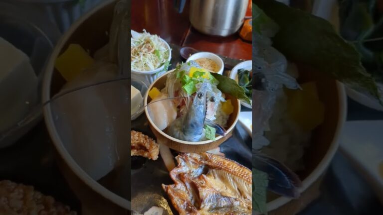 #shorts #雑魚や #京都   #烏丸 #海鮮 #lunch #お魚づくし #ilikeit