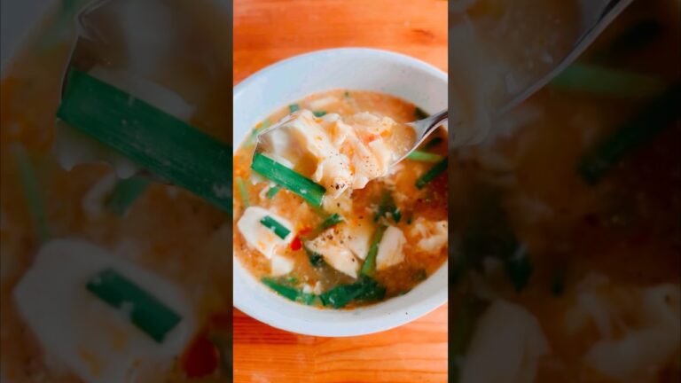 酸辣湯 #低糖質レシピ #低糖質 #簡単レシピ #ダイエットレシピ #料理 #cooking #shorts