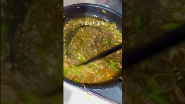 とろみヤバすぎあんかけ豆腐😍 #簡単レシピ #youtubeshorts #あんかけ #厚揚げ