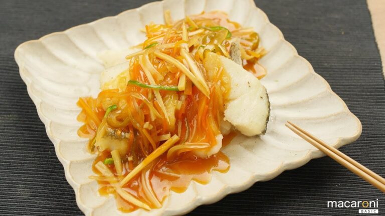 【基本のレシピ】カリッと揚げて！「白身魚の甘酢あんかけ」のレシピ・作り方