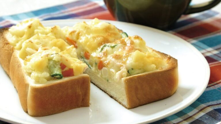 パパっとアレンジ！「ポテチーズトースト／ハニーポテトースト」　簡単リメイクレシピ｜デリア食品