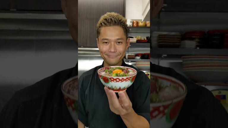 【カツオとアボカドの塩ユッケ丼】簡単！サッパリ！無限に食べれる・・・