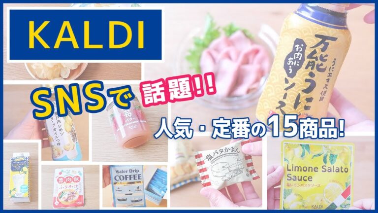 【KALDI】SNSで人気の15商品！本当においしいの？食べてみた正直な感想｜購入品紹介