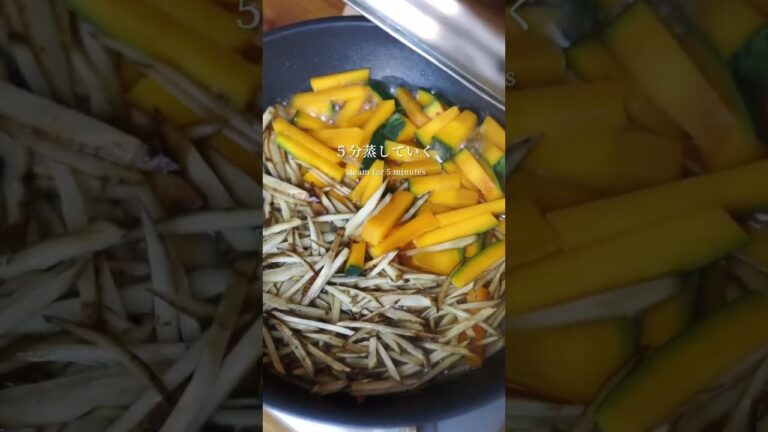 【かぼちゃとごぼうのデリ風サラダ】 #recipe #recipes #shortrecipe
