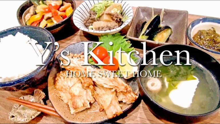 【夜ごはん】えのきの天ぷら＆海老とズッキーニのオイスターソース炒め＆他は前日の残りとか…