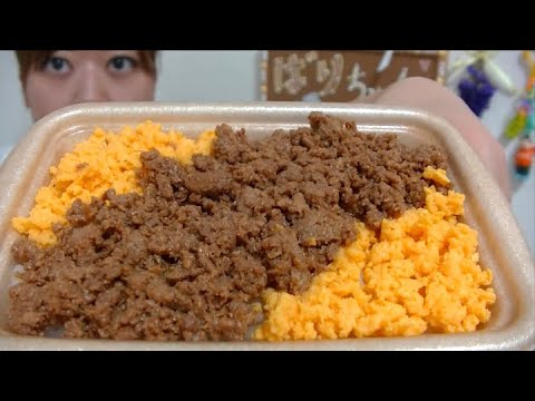 【セブン】国産鶏の鶏そぼろごはんとコシが自慢の小エビ香るかき揚げ蕎麦【最高に美味しい】