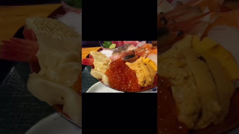 苫小牧の超人気海鮮丼 なんとこれで1900円❗️本編はコメント欄もしくは概要欄からどうぞ